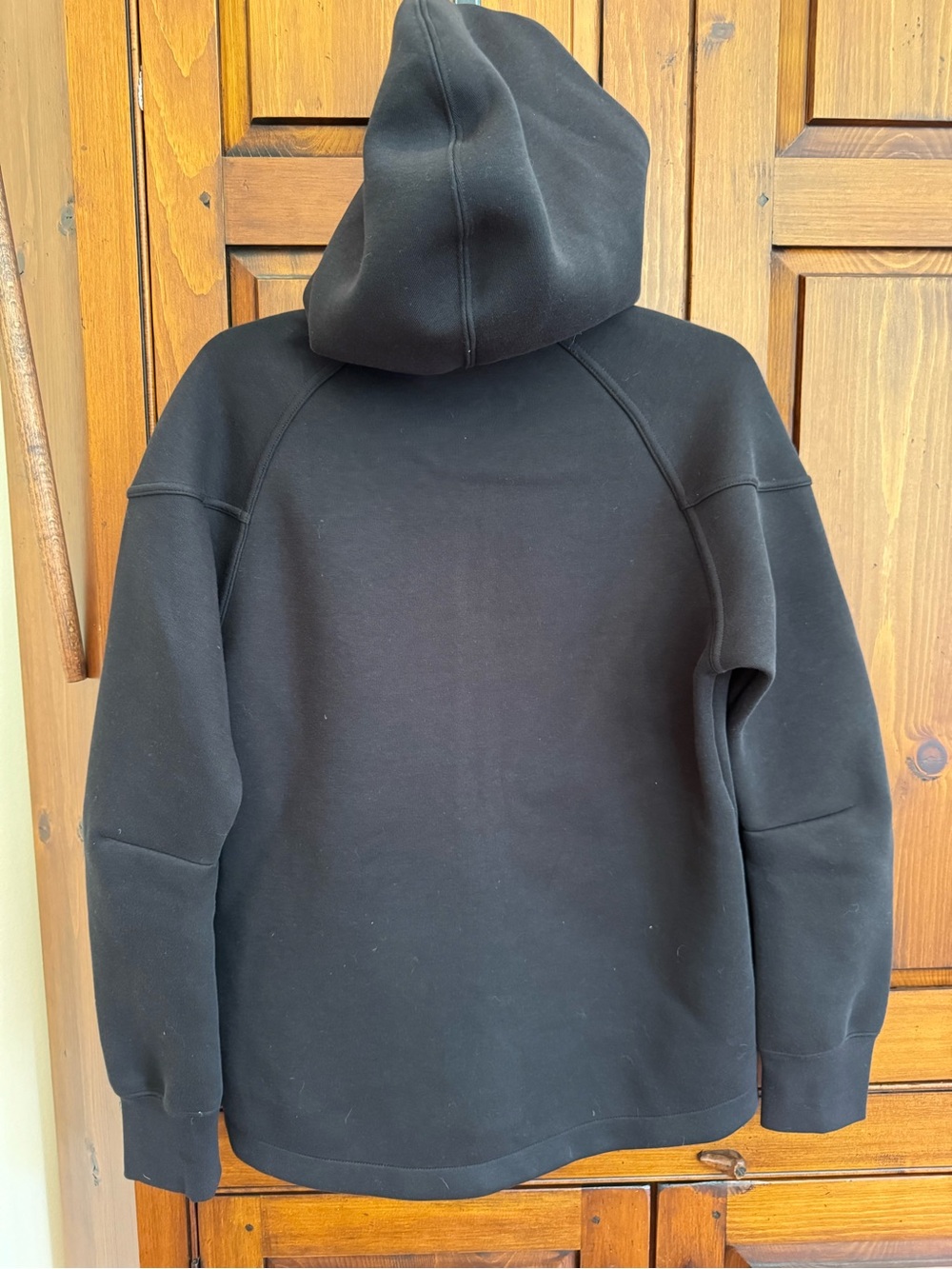 Nike  Ladies Small Black Fitted Full-Zip Hoodie  with Zip Pocket Jacket. NWOT - Picture 6 of 10